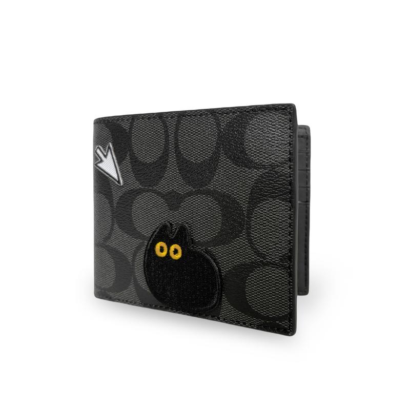 Coach Wallet [Customized Bag] 3 IN 1 Golden Snake Holds Wealth Limited Edition for the Year of the Snake Peekaboo Basic Package (bag + Dust Bag)