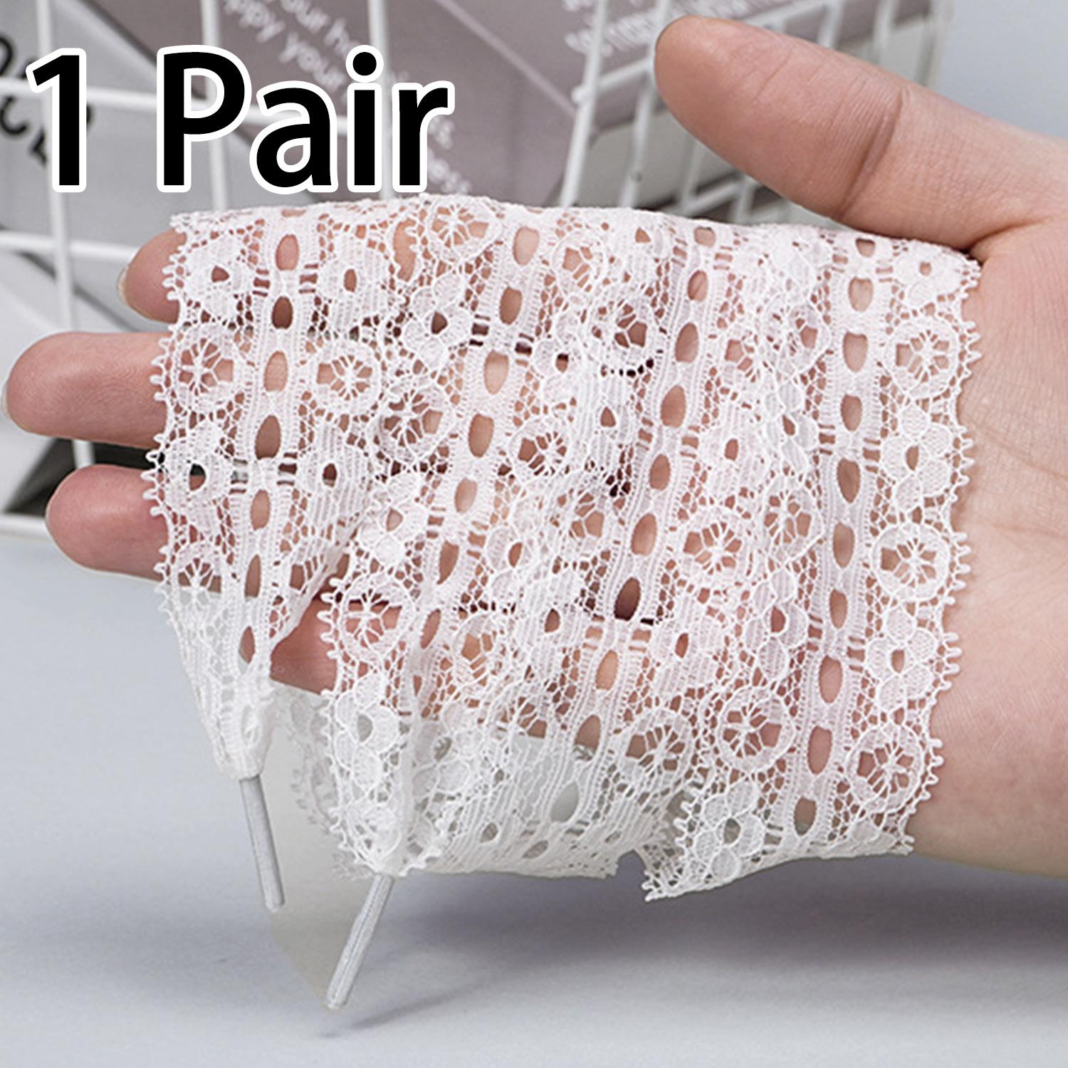 

2,9 см Ширина Черно-белые Кружевные Плетеные Шнурки Полые Кружевные Плоские Шнурки Шнурки Для Балета Кроссовки Обувные Аксессуары 120cm