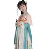 Hanfu Girl Chinese Style Cloth Summer Dress Antique Tang Suit Super Fairy Costume Dress Little Girl Mermaid Princess Skirt Undergarment