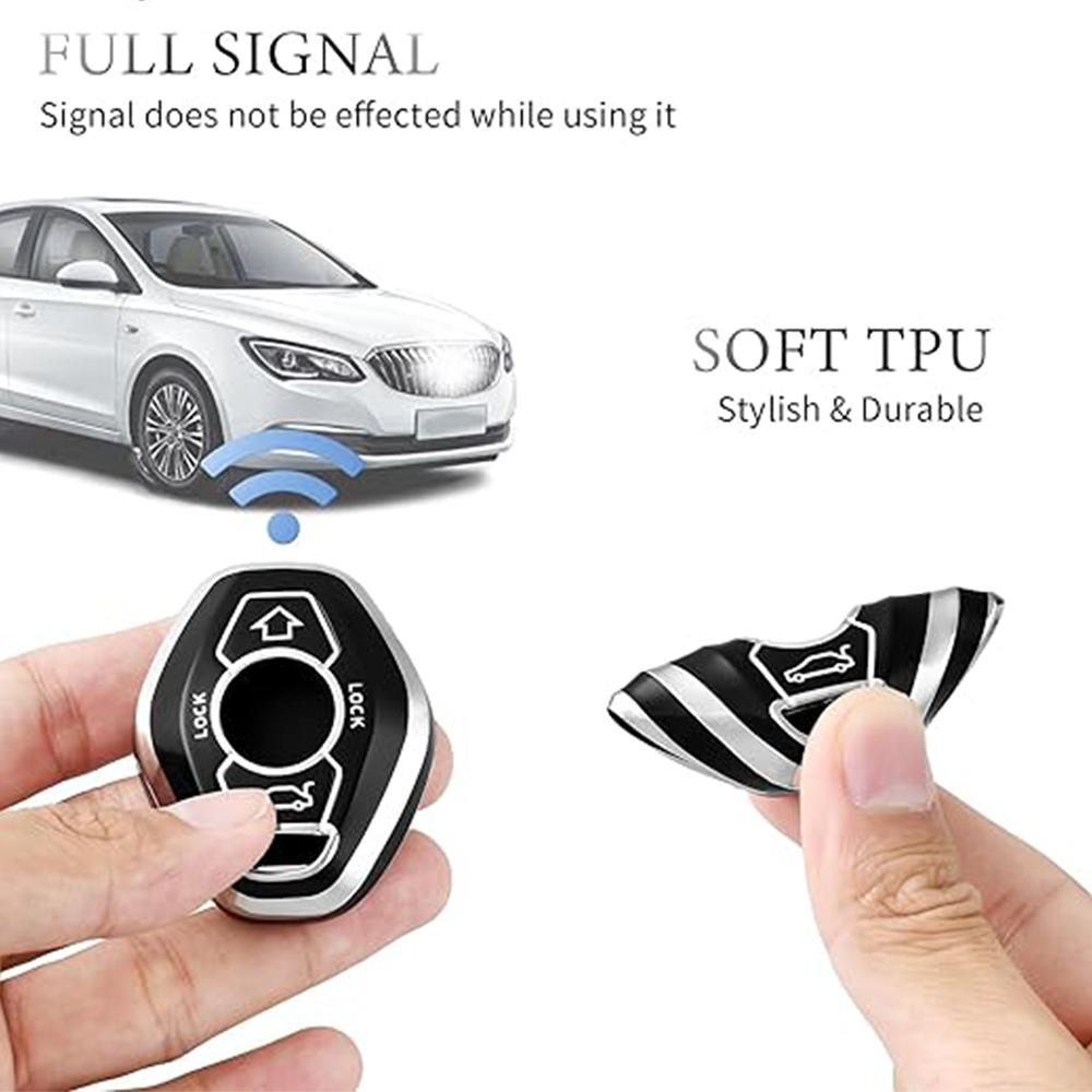 Tpu Auto Key Fob Cover Case Protector Housing Remote Mount Fit For Bmw 3 5 7 Series E38 E39 E46 E83 M5 325I X3 X5 Z3 Z4 Auto Accessories