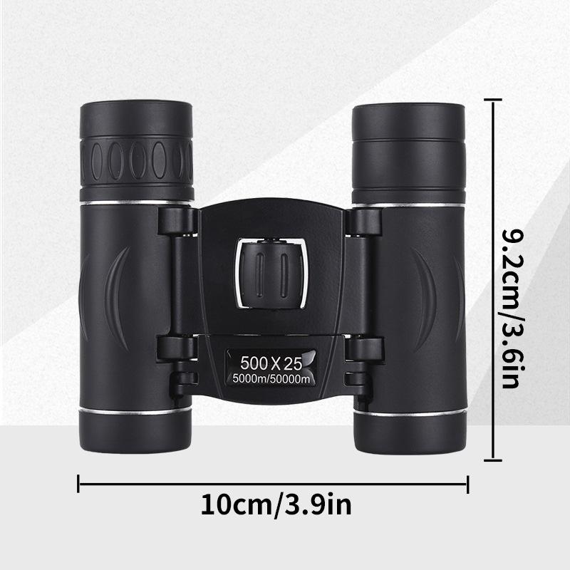 HD High-Magnification Binoculars with Night Vision - Portable Optical Telescope for Outdoor Concerts and Adventures