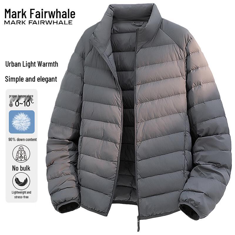 Mark Fairwhale Men's Stand Collar Down Jacket