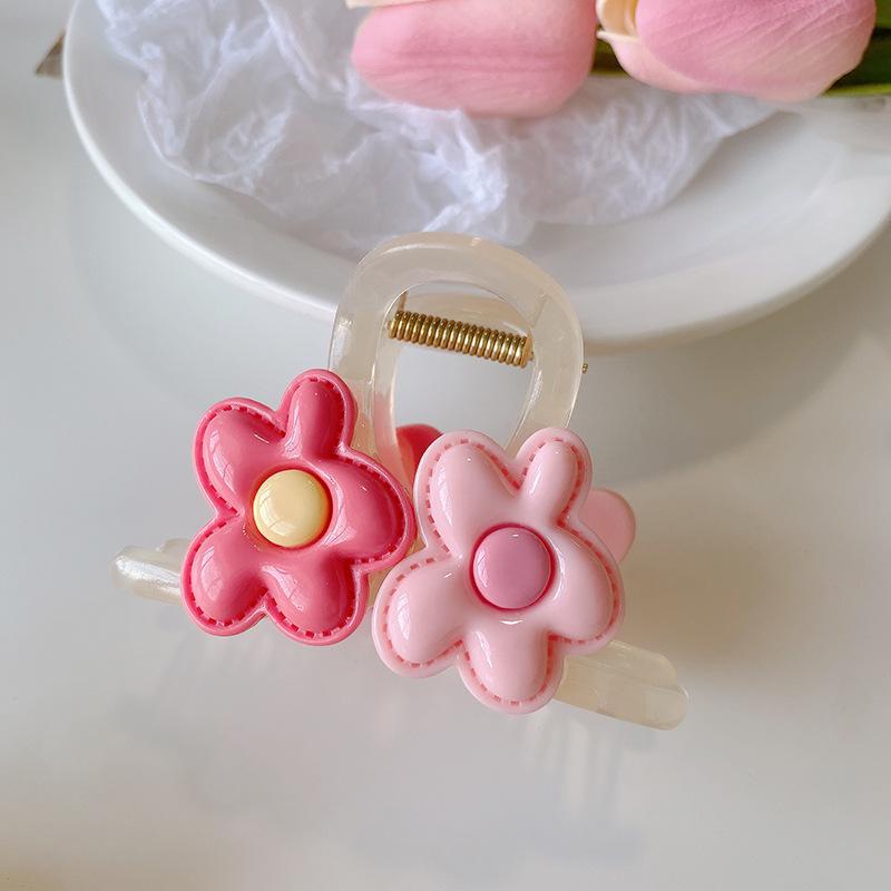 

1 шт. Модные милые контрастные заколки для волос с цветами для женщин, девушек, для вечеринки, аксессуары для волос