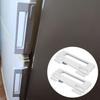 Fridge Handles Refrigerator Door Knobs Easy to Use Refrigerator Handles Plastic Texture Suitable for Refrigerators