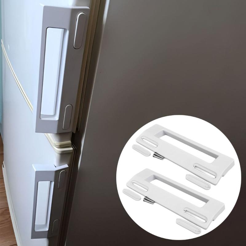 Fridge Handles Refrigerator Door Knobs Easy to Use Refrigerator Handles Plastic Texture Suitable for Refrigerators