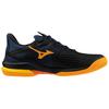 Mizuno Wave Exceed Tour 6 Anti Slip Wear Resistant Low Top Tennis Shoes Unisex Dark Blue Mizuno 61GA247011