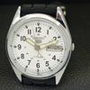 VINTAGE REFURBISHED SEIKO 5 AUTOMATIC 6309A JAPAN MENS WHITE WATCH a441689-1 Sk-a441689