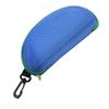1/2pcPortable EVA Glasses Case with Carabiner Hook Colorful Sunglasses Hard Case Zipper Eyeglasses Protector Box Holder New 2025