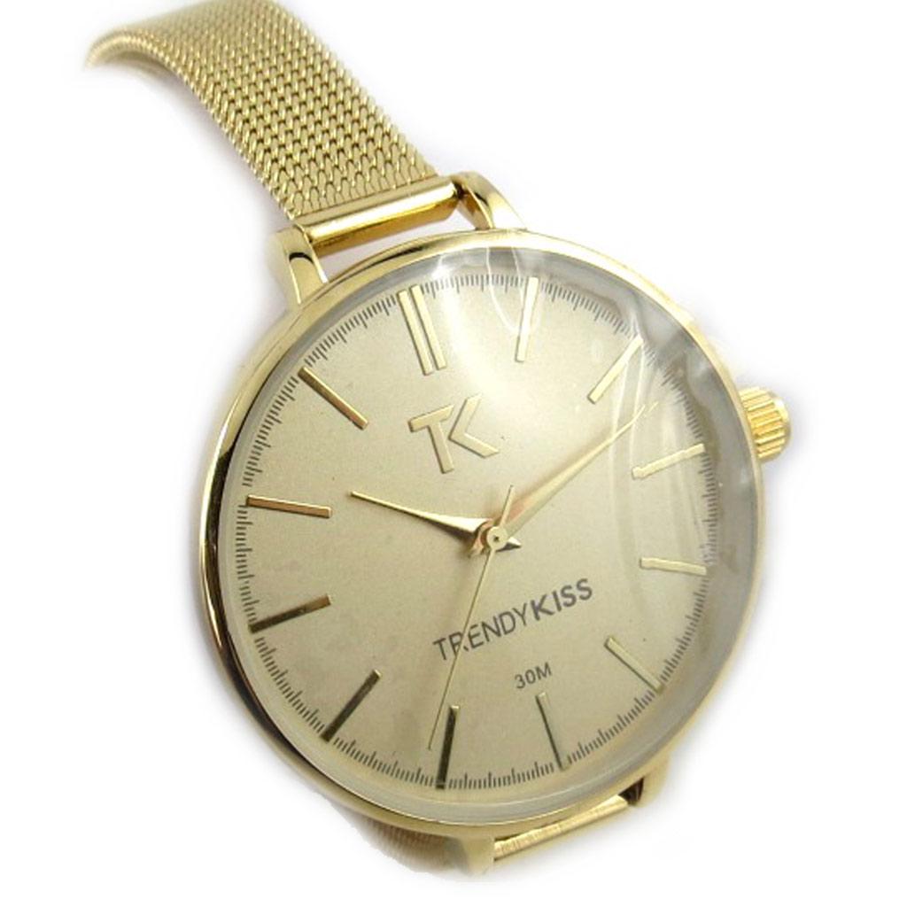 Les Trésors De Lily [N2442] - Montre femme 'Trendy' doré