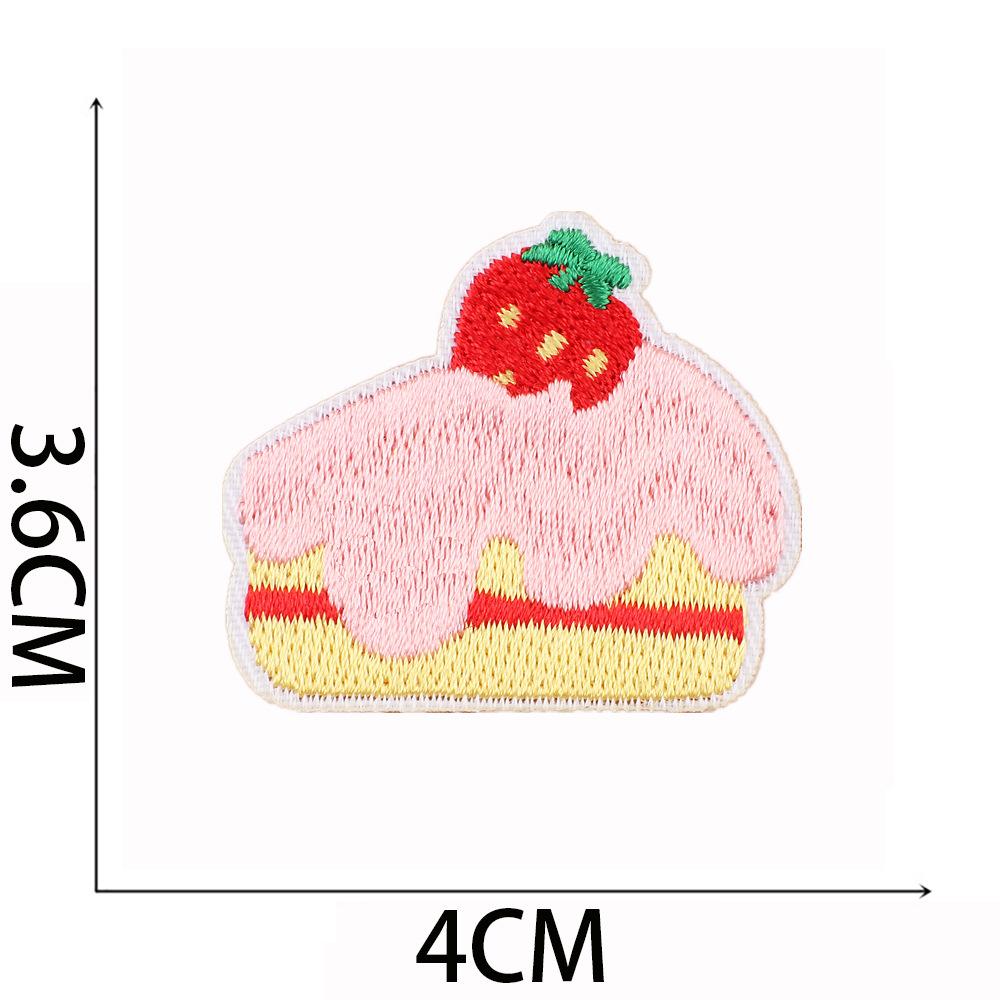Little White Rabbit Embroidery Cloth Sticker Clothes Bag Decoration Patch Sticker Full Embroidery Craft Cake Computer Embroidery Label Embroidery Stic