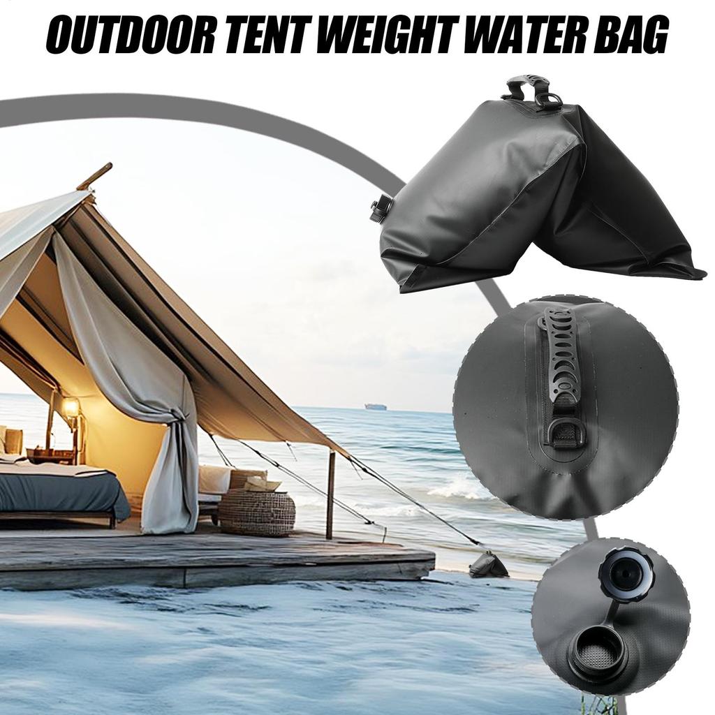 8/20KG Water Weight Bag Sand Bag Outdoor Canopy Weight Bags Roll-up Weighted Water Bag Waterproof Tent Camping Accessories