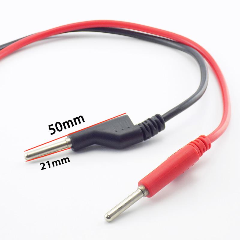 1M 4mm banánový konektor aligátorový klip 15A 18AWG dvojitý konec testovacího vodiče elektrické napětí krokodýl DIY pro multimetr
