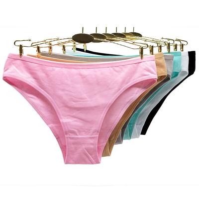 Kadın İç Giyim Bayan Pamuk Seksi Külot Kız Sevimli Yay Külot Knickers Lingerie Intimates 6 ADET