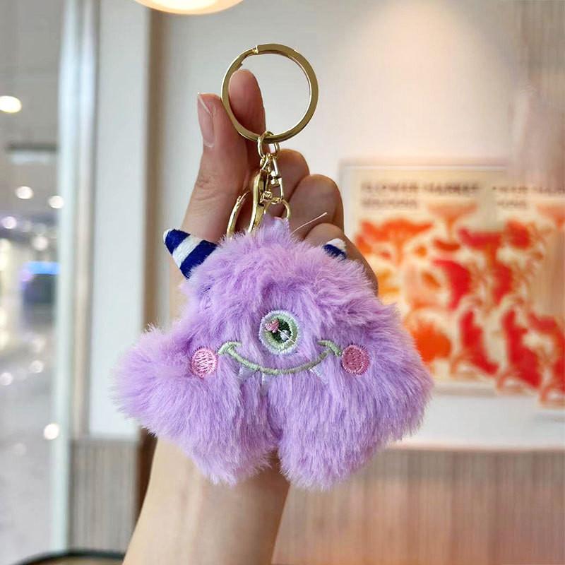 

Очаровательный и мягкий плюшевый брелок-монстрик, мультяшный аксессуар для сумки, идеально подходит для подарка. StyleF