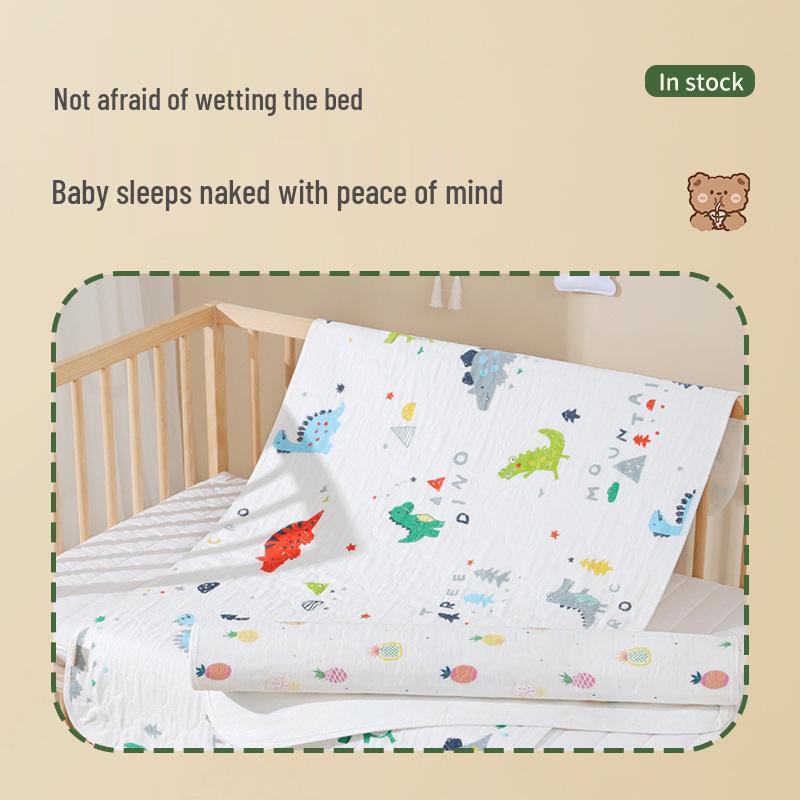 Breathable Waterproof Washable Cotton Baby Diaper Pad - Leak-Proof Protection for Newborns