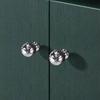 Zinc Alloy, Corrugated, Round, Round Handle, Bedside Table Wardrobe, Wine Cabinet Drawer, Gold Handle, Simple Kitchen Cabinet