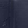 Louis Vuitton Passport Cover Navy Blue Monogram Shadow Embossed Calf Leather Men Wallets M14792