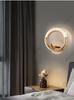 LED Acrylic Luxury Crystal Wall Lamp Indoor Bedside Lam Living Room Staircase Corridor Fashionable Decorative Lighting Fixture