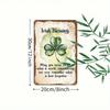 Metal Wall Art St. Patrick's Day Vintage Irish Pub Decor Home Gift