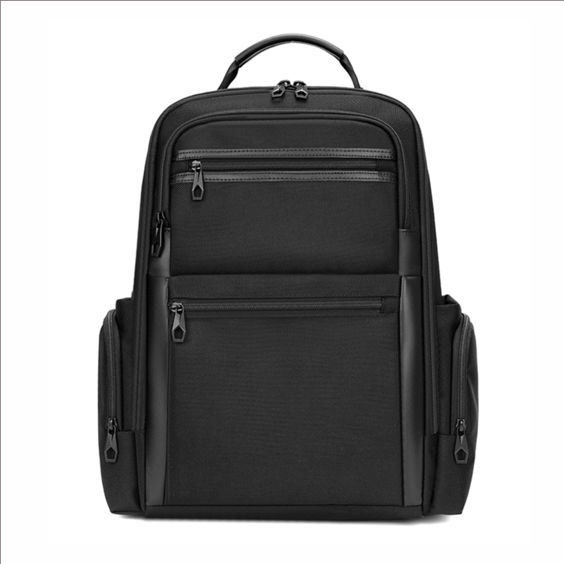 

Men s Large Capacity Business Casual Travel Backpack - Versatile Laptop & Shoulder Bag чорний