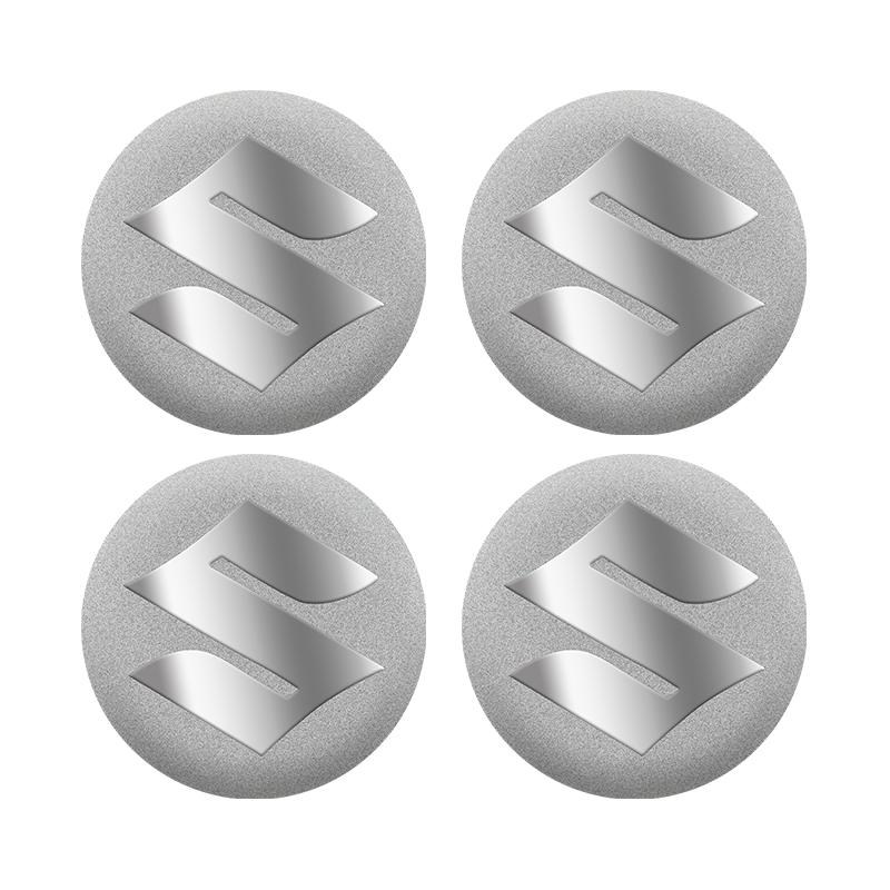 4PCS 56MM Wheel Hub Cap Sticker Car Caps Rim Stickers Badge Cover Decoration For Suzuki JIMNY Grand Vitara Sx4 Swift Alto