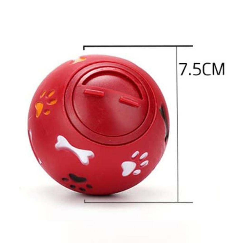 Rubber Kibble Food Dispenser Toy-Handle Dispenser-Interactive Candy Chew Toy