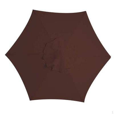 Toldo para sombrilla de Patio, cubierta superior, columna de jardín, sombrilla ligera de tela para playa