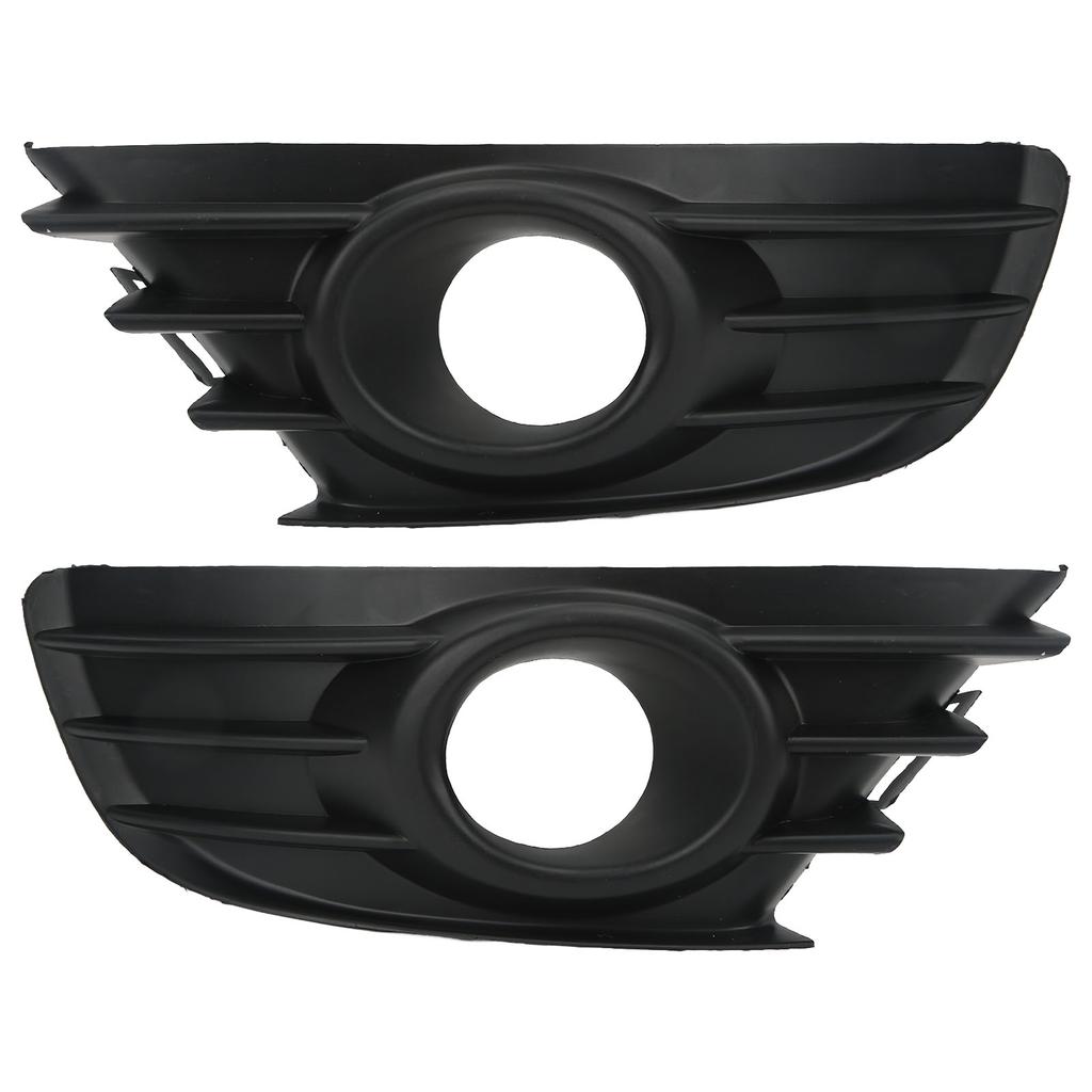 1 para przedniego zderzaka maskownica na światła przeciwmgielne czarna pokrywa lampy przeciwmgielnej wymiana wykończenia dla Citroen C4 2004-2008