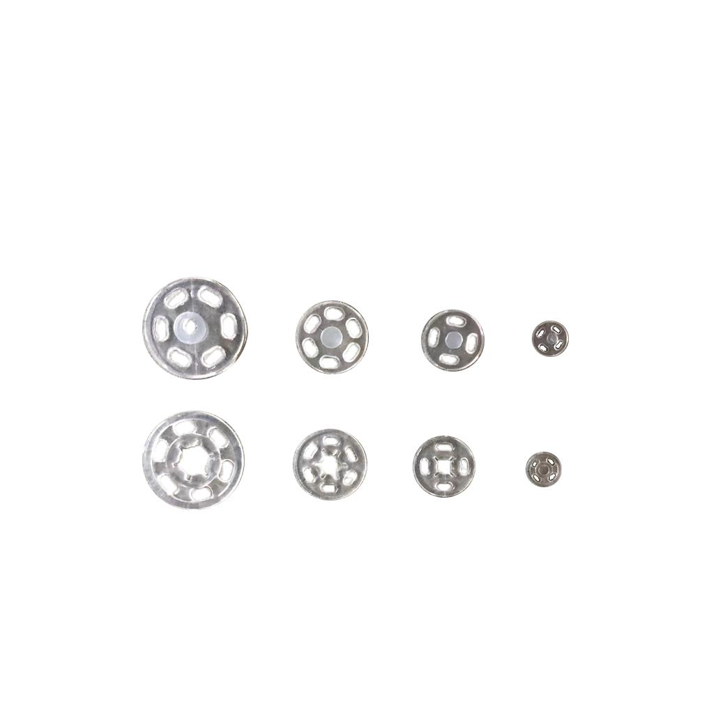 

Concealed Snap Fastener Plastic Concealed Snap Fastener Mother and Child Snap Fastener 100/200Pcs 7/12/15/21mm