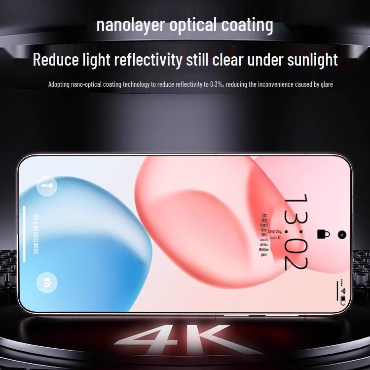 Honor 400 Pro Privacy Screen Protector: HD, Anti-Peep, Dust-Free, Anti-Drop Tempered Glass for Honor 300.