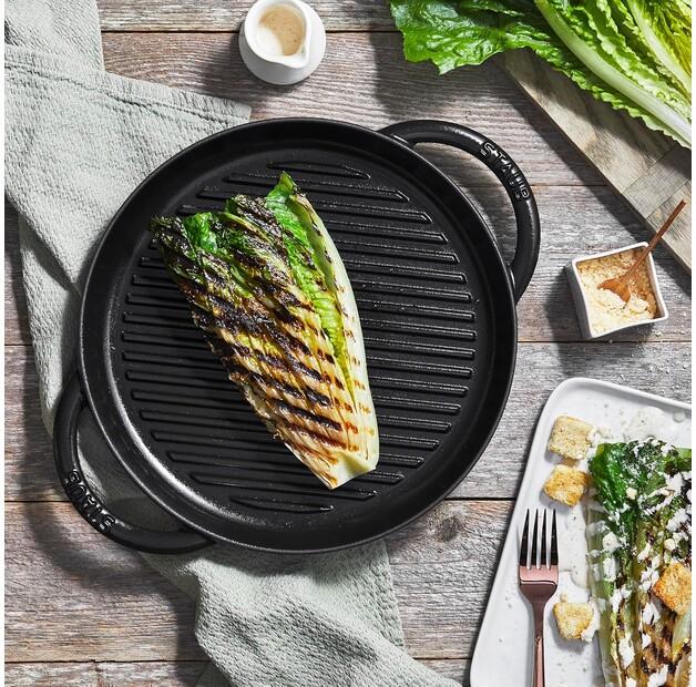 Grillpfanne Zwilling Staub rund 26 cm schwarz (40509-377-0)