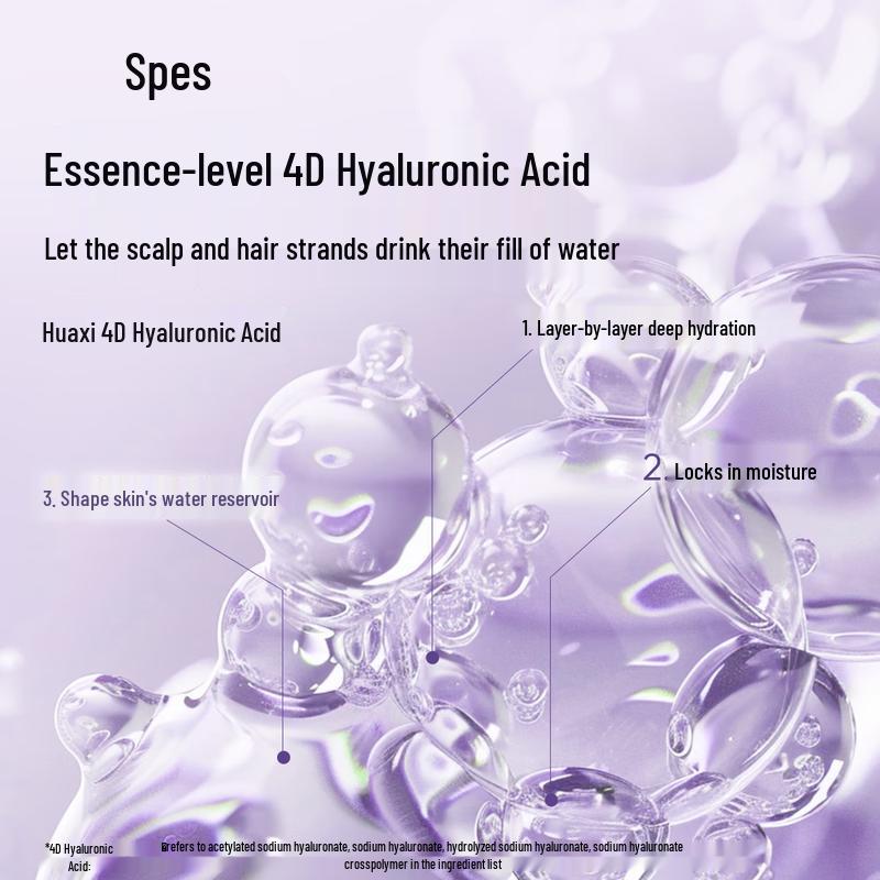 Spes Sea Salt Hyaluronic Acid Anti-Dandruff Volumizing Shampoo 500ml