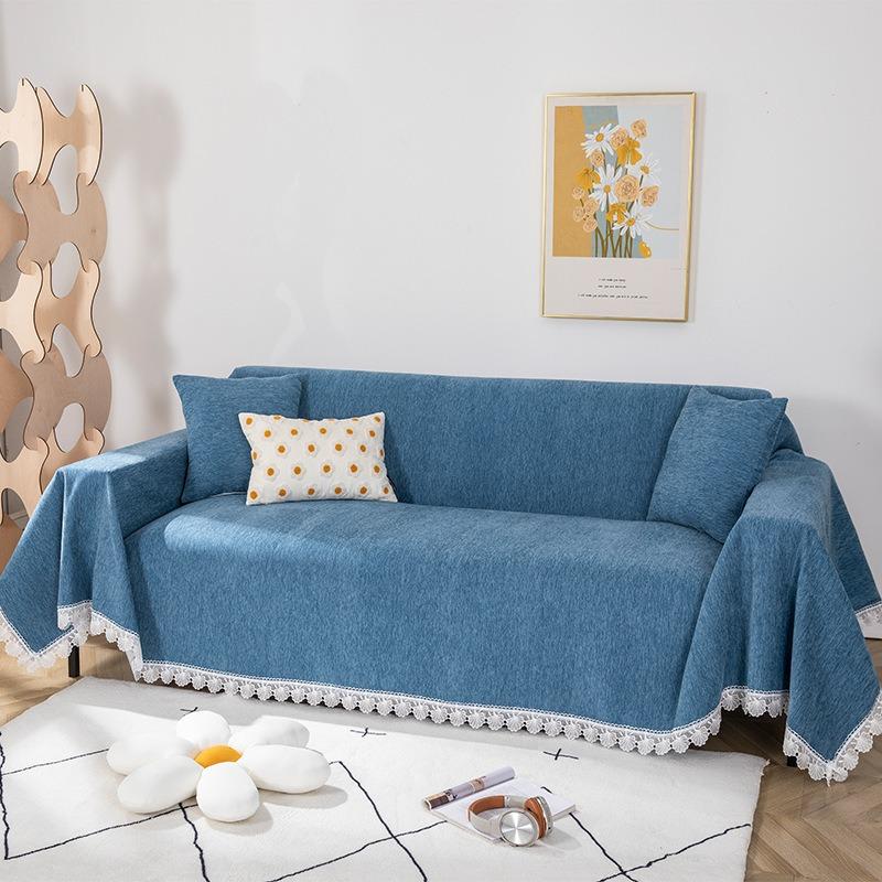 Anti-Cat Scratch Cloth Sofa Cover Simple Modern Sofa Full Cover Cloth Ins Style Sofa Blanket Four Seasons Universal Towel Cover Towel