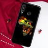 Map of Africa African Fabrics For Huawei Nova 10 SE 9 5T 12s 12i 11i Y91 Y90 Y60 Y70 Y72 Y61 P20 P30 P40 Lite P60 Pro Case