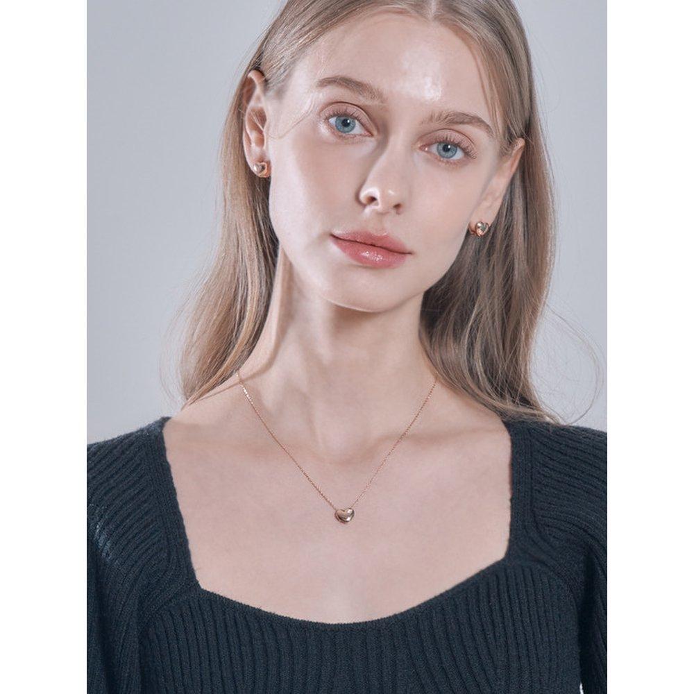 Heart Cubic Point Necklace Elbrnn180