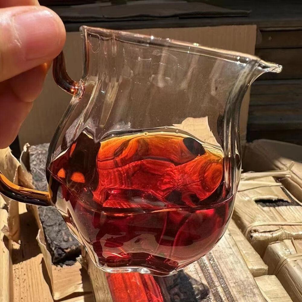 1kg Yunnan Gealterter Pu'er Reifer Tee Ziegel Alter Puerh Tee Gekochter Pu-Erh Ziegel Tee