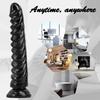 Dildo Black Thread Simulation Sex Toy Large Penis with Suction Cup Female Masturbation Anal Sex Toy Dildo Adult Product