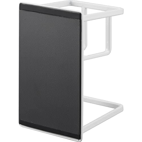 Yamazaki Tower Magnetic Sponge & Bottle Holder, White, Approx. W7.9 X D6.7 X H11.5cm, Sponge Rack, Floating Storage, 3767