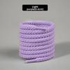 1 Pair Hemp Rope Shoelaces Color Matching Casual Shoes Sports Shoes Canvas Shoes Round Shoelace