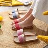1 Pair Linen Slippers - Breathable, Sweat Absorbent, Non-Slip EVA Sole for Indoor House Shoes, Casual All-Season Wear