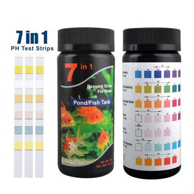 Water Test Strips Kit PH Test Fish Tank Tropical Aquarium Pond