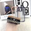 For iPhone 16 Pro Case Curved Frame PC + TPU Phone Cover Anti Drop Protection