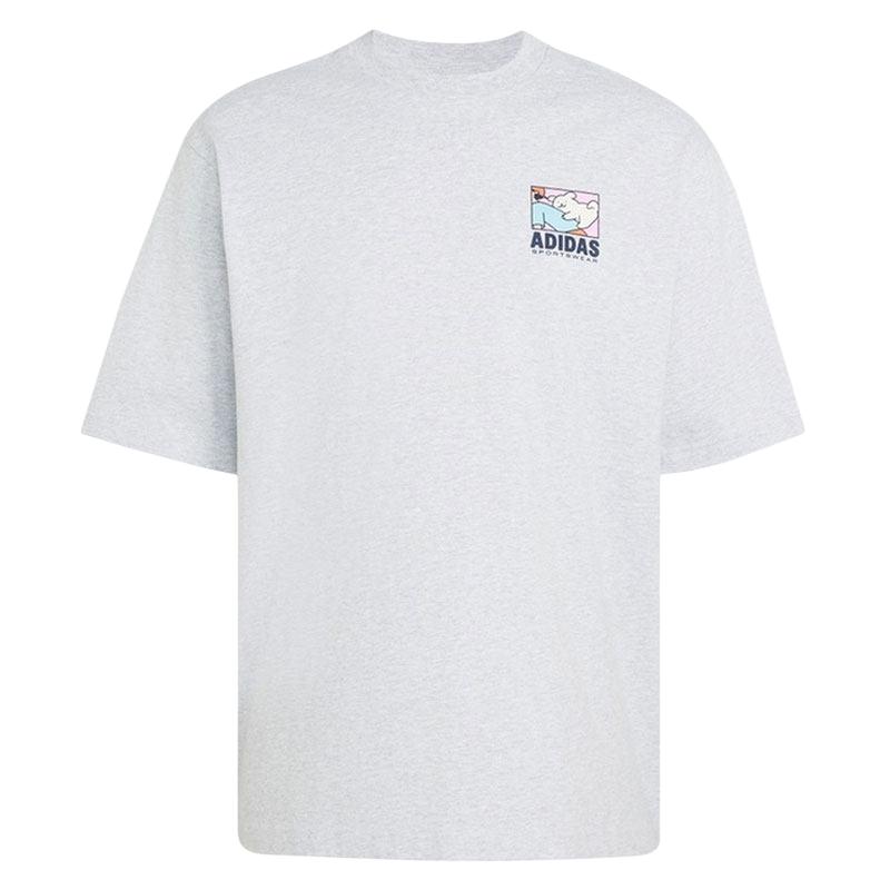 

Adidas Casual Style Round Neck Short Sleeve T-Shirt Men tops KE4340 S