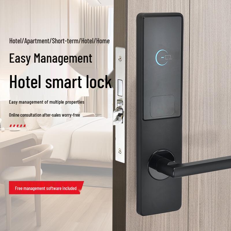Hotel & Apartment Smart Lock with Remote & Card Access