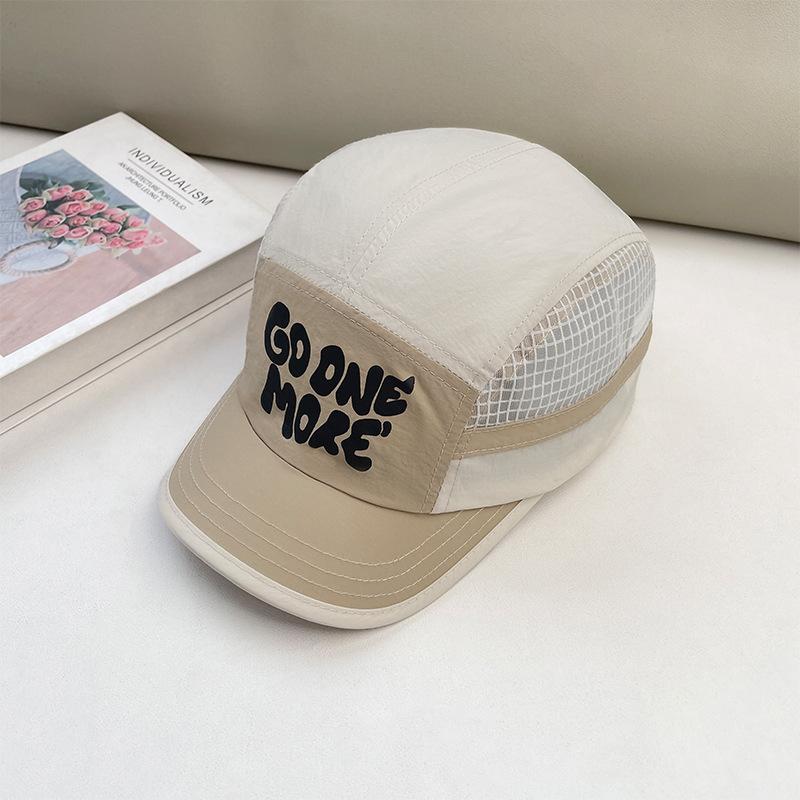 

Outdoor breathable quick-drying baseball cap children spring and summer soft top wide brim cap couple versatile sunscreen cap men