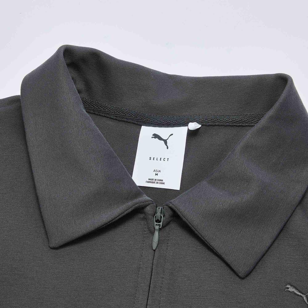 Puma Solid Color Simple Polo Shirt Women Tops 636253-15