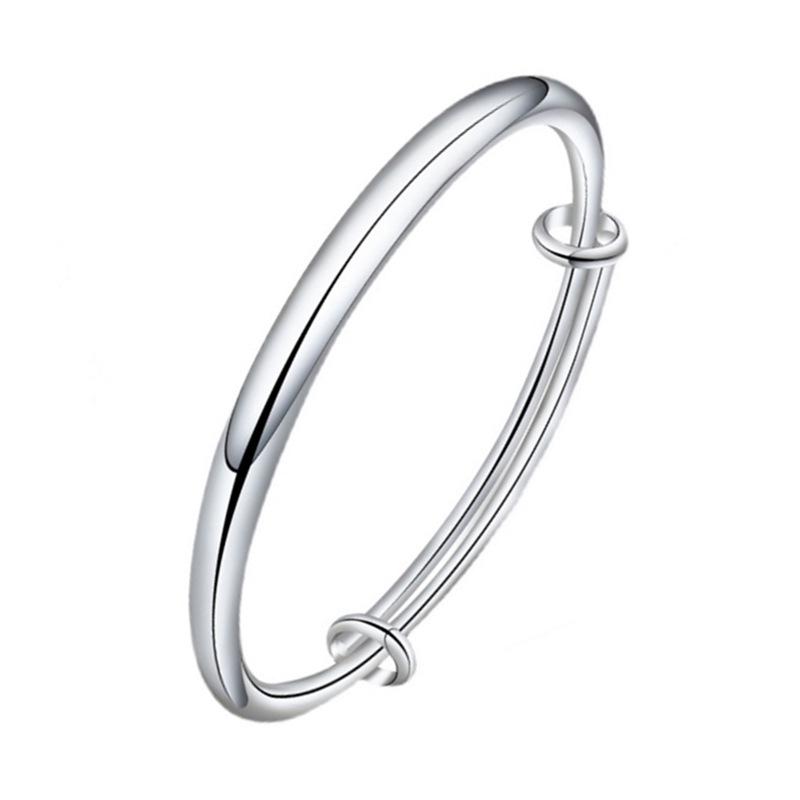 Enkelt Justerbart Polert Armbånd, Mote Armbånd for Kvinner - Ideell Bursdagsgave til Kjæreste