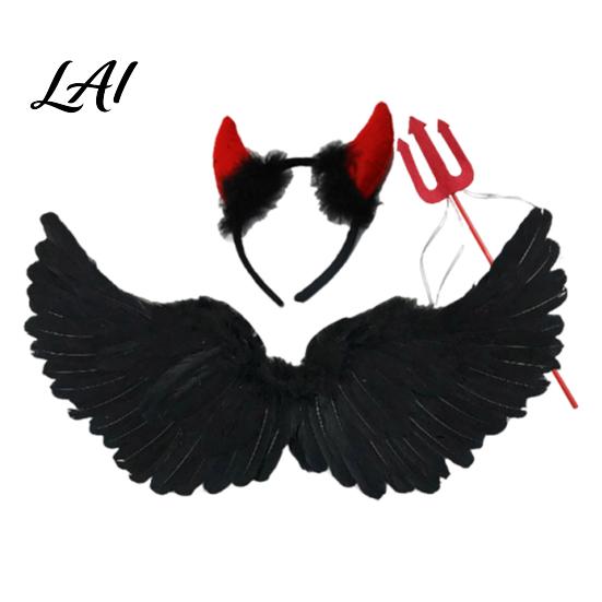 Swan Costume Accessories Angel Wings Feather for Kids Adults Lightweight Fairy Photo Shoot with Elastic Straps Christmas Halloween Party And