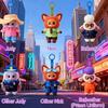 Nuova Blind Box Disney Zootopia Portachiavi Nick e Judy Collezione Moda Giocattolo Regali Scatola Misteriosa Casuale