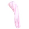 1Pc Women Solid Color Hair Hat Double Sided Silk Satin Bonnet Long Hair Polyester Night Sleep Cap Dreadlocks Braids